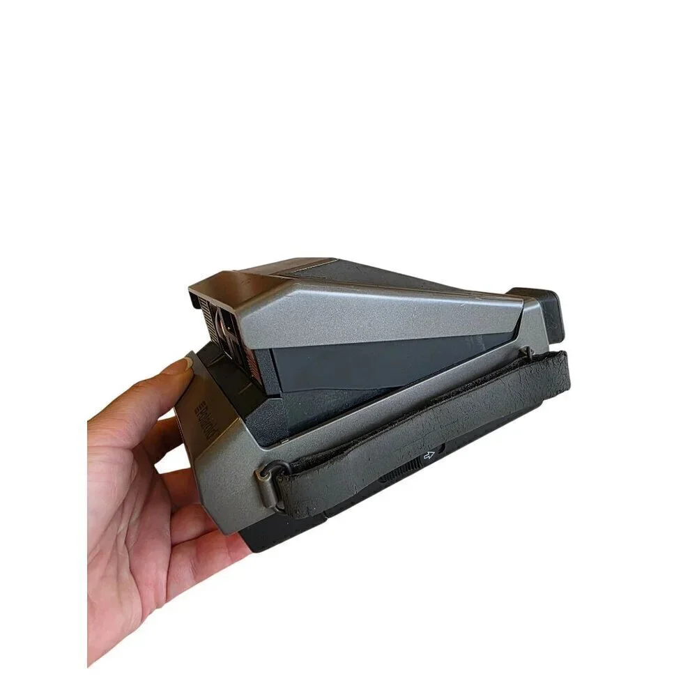 Polaroid Spectra System‎ Vintage Instant Film Camera Quintic Lens Grey Flash F3